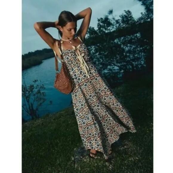 Free People‎ Palma Sundress Size XS NEW Floral Print - Picture 2 of 14
